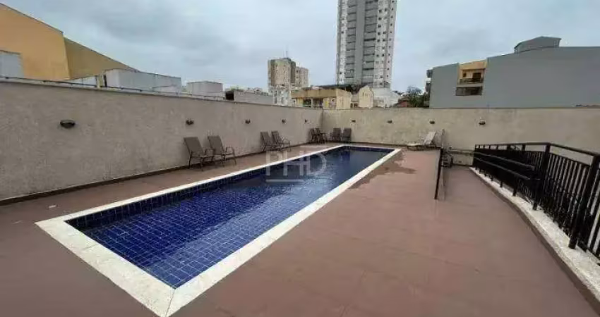 Apartamento à venda, 2 quartos, 1 suíte, 2 vagas, campestre - santo andré/sp