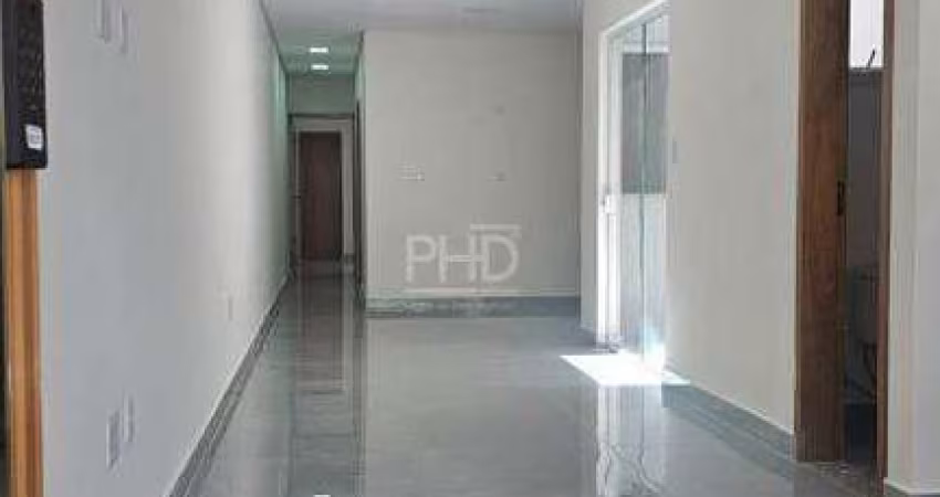 Sobrado para aluguel, 3 quartos, 3 suítes, 2 vagas, Vila Camilopolis - Santo André/SP