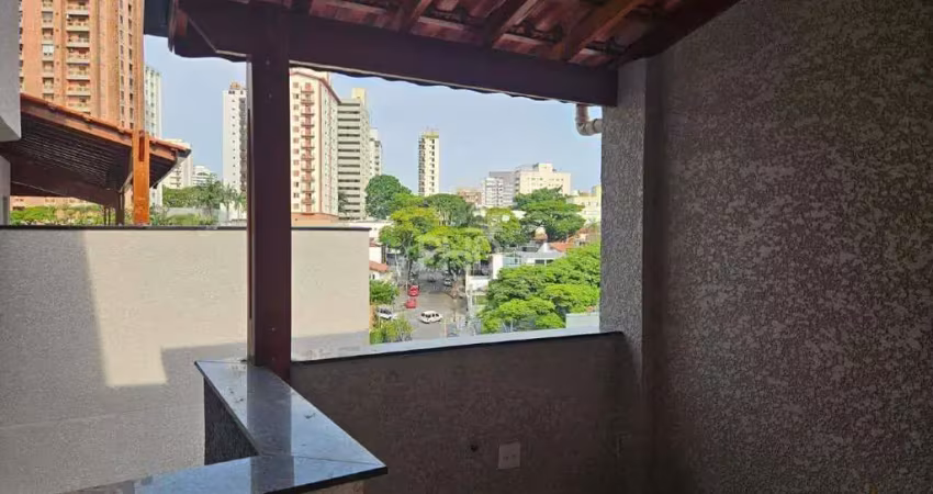 Cobertura à venda, 2 quartos, 2 suítes, 2 vagas, vila bastos - santo andré/sp