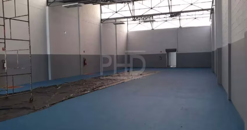 Galpão industrial industrial para aluguel 614m² área construída - conceição em diadema