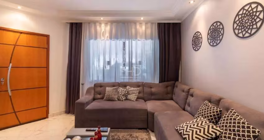 Sobrado de luxo 120 m², 4 quartos,parque erasmo santo andré-sp