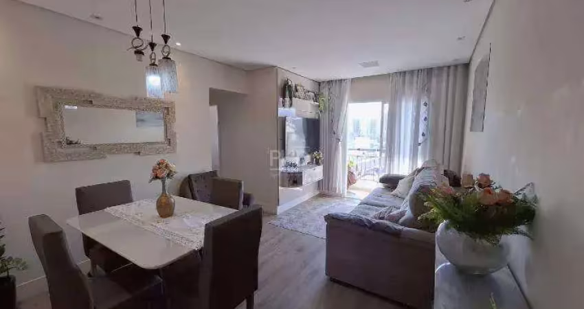 Lindo apto 75m² com varanda, planejados e 1 vaga – centro são bernardo