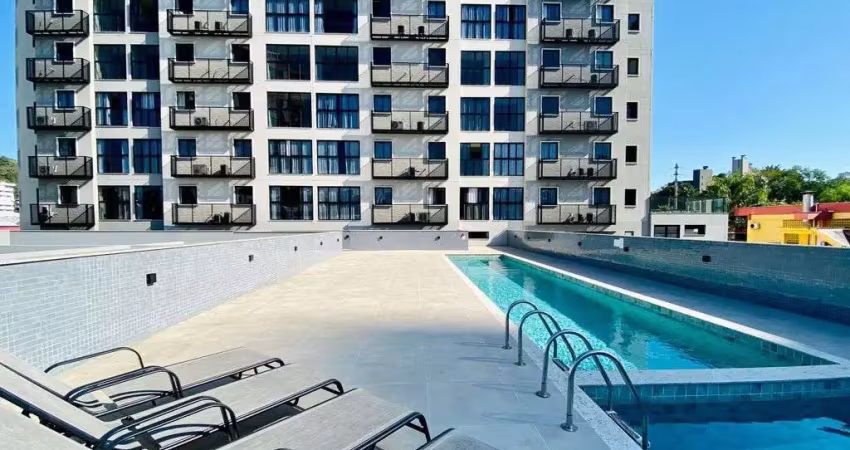 Apartamento 100% mobiliado 1 dormitório à venda - centro de blumenau