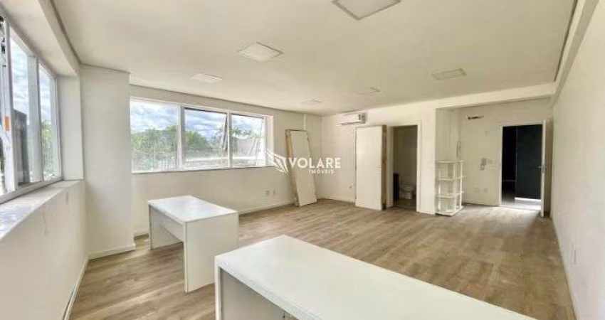 Sala comercial para Alugar com 45m², 1 banheiro e vagas por R$ 1.800!