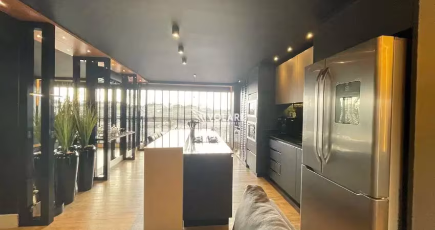Apartamento último andar, 100% mobiliado por r$ 650.000