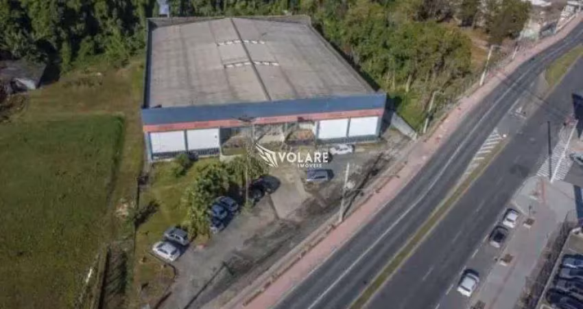 Galpão multifuncional imponente a venda no bairro itoupava norte!