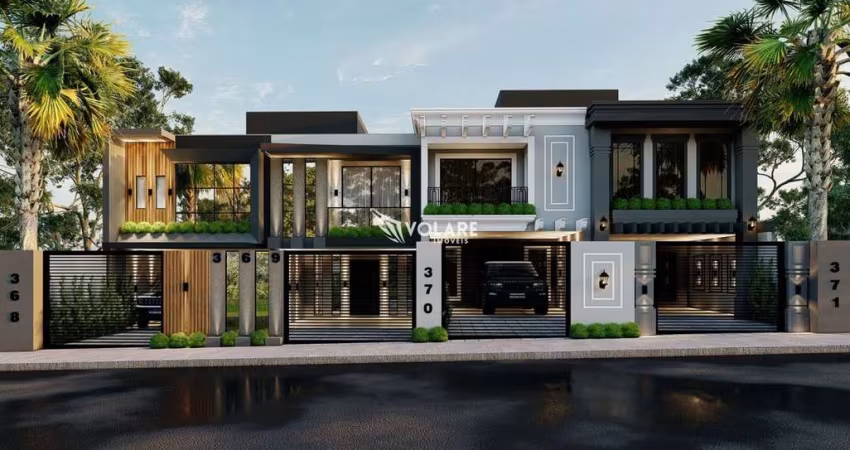 Sobrado Triplex com 3 suítes, piscina na Ponta Aguda por R$ 1.190.000