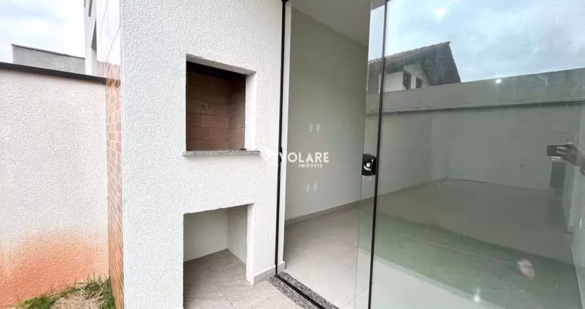 Excelente apartamento com jardim e 55m² úteis - bairro salto do norte