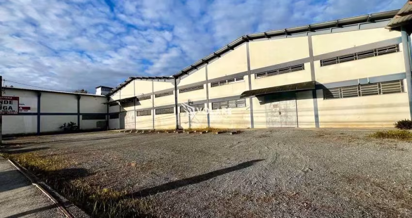Galpão 6.725 m2, à venda na pedro zimmermann - itoupava central r$ 16.000.000,00