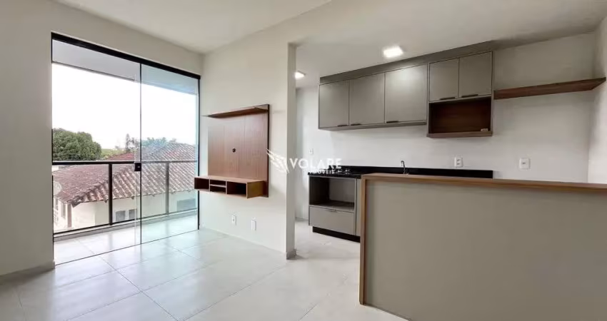 Apartamento na itoupava central | 1 suíte e cozinha mobiliada - r$ 2.300,00