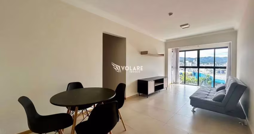 Apartamento mobiliado com 2 quartos para locação | centro/blumenau