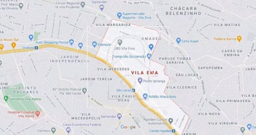 Terreno de 3580m² em ZEU para incorporação