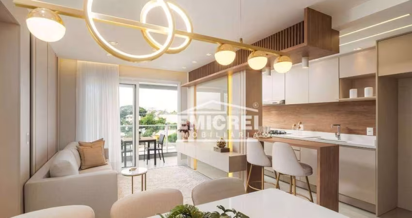Apartamento com 3 dormitórios à venda, 86 m² por R$ 789.617,19 - Jardim América - São Leopoldo/RS