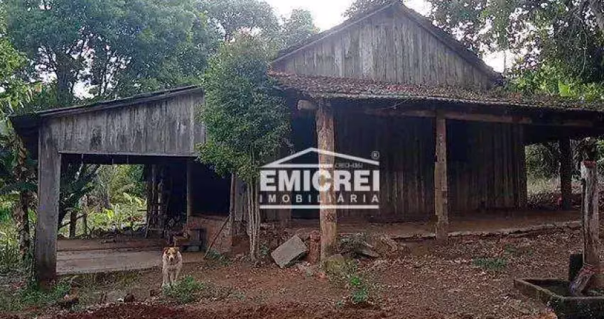 Emicrei vende chácara com 1 dormitório, 10000 m² por r$ 148.000 - campinas - rolante/rs