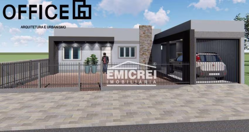Casa com 3 dormitórios à venda, 108 m² por R$ 320.000,00 - Vila Três Marias - Esteio/RS
