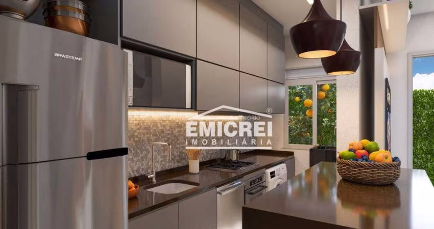 Apartamento com 2 dormitórios à venda, 44 m² por R$ 258.000,00 - Santo André - São Leopoldo/RS