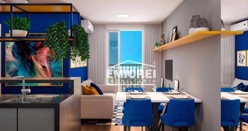Apartamento com 2 dormitórios à venda, 49 m² por R$ 248.344,00 - Feitoria - São Leopoldo/RS