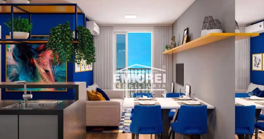 Apartamento com 2 dormitórios à venda, 49 m² por r$ 234.347,00 - feitoria - são leopoldo/rs