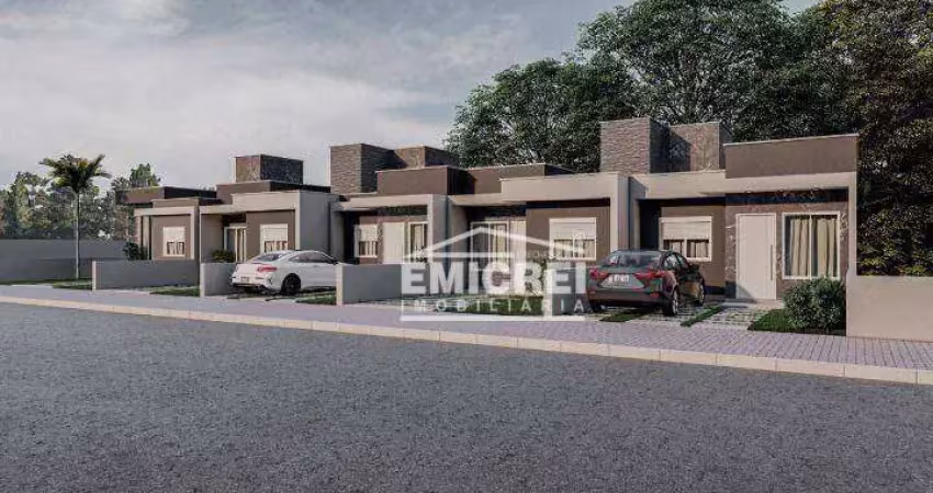 Casa com 2 dormitórios à venda, 48 m² por r$ 235.000,00 - boa vista - são leopoldo/rs