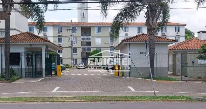 Apartamento com 2 dormitórios à venda, 50 m² por r$ 195.000 - são sebastião - esteio/rs