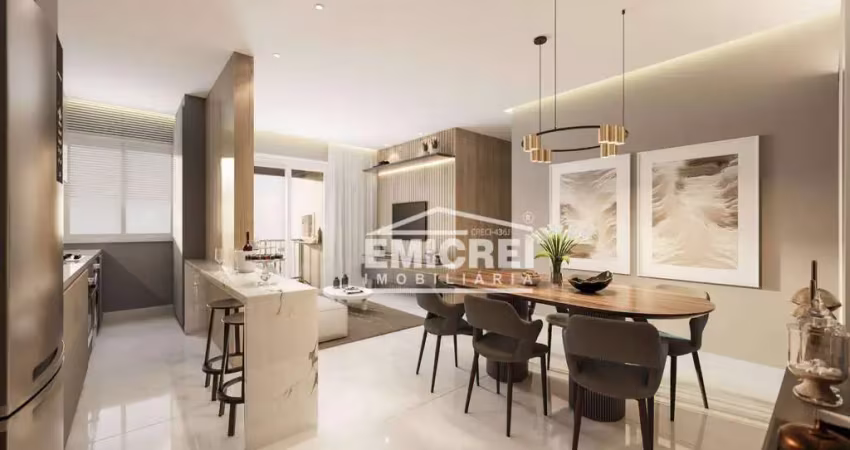 Apartamento com 2 dormitórios à venda, 65 m² por r$ 459.306,85 - rio branco - são leopoldo/rs