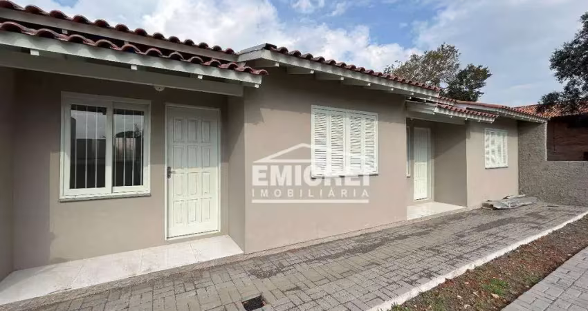 Casa com 2 dormitórios à venda, 108 m² por r$ 350.000 - loteamento parque recreio - são leopoldo/rs