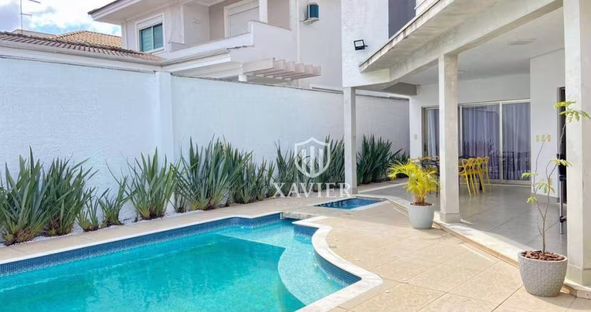 Sobrado de Alto Padrão no Condomínio Mont Blanc – 3 Suítes, Escritório, Piscina e Espaço Gourmet