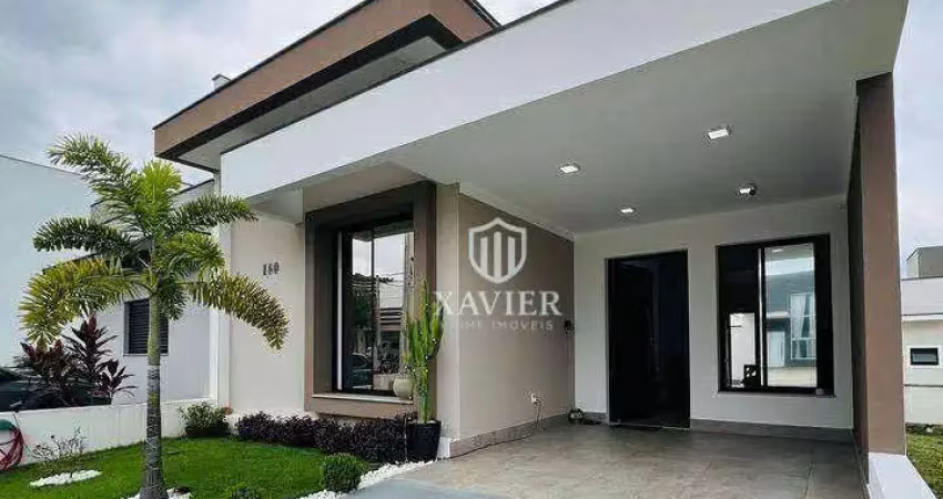Casa com 3 dorms e suíte com closet – condomínio com segurança 24h