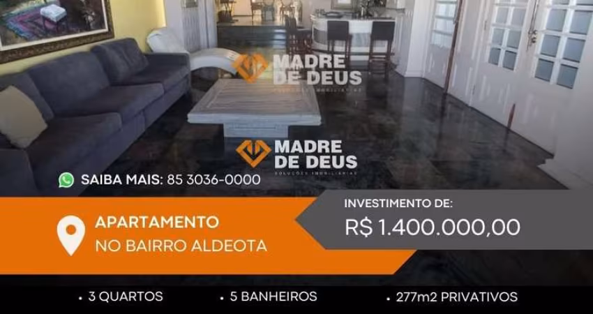Apartamento com 3 quartos à venda na Rua Vicente Leite, 2439, Aldeota, Fortaleza