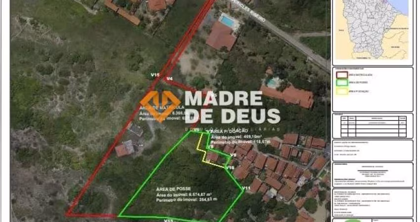 Terreno em condomínio fechado à venda na Péricles Ribeiro, 1, Loteamento Parque das Fontes, Aquiraz
