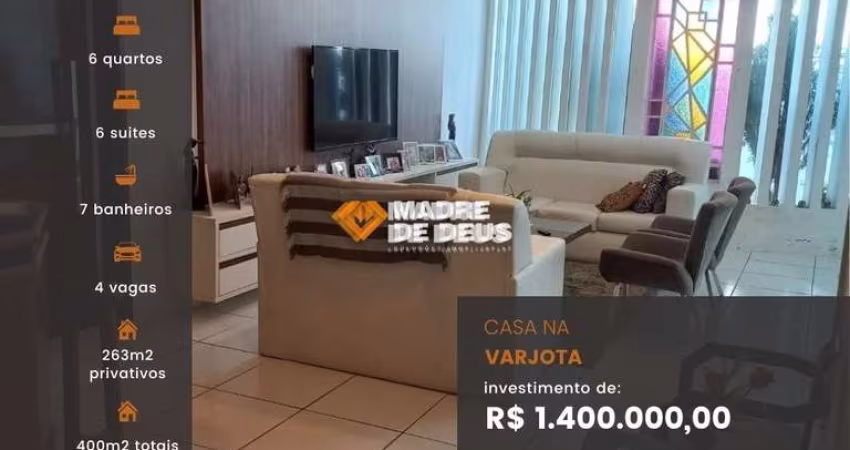 Casa com 6 quartos à venda na Travessa Coronel Manuel Jesuíno, 822, Varjota, Fortaleza