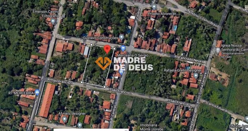 Terreno em condomínio fechado à venda na Rua Tancredo Neves, 203, Jaçanaú, Maracanaú