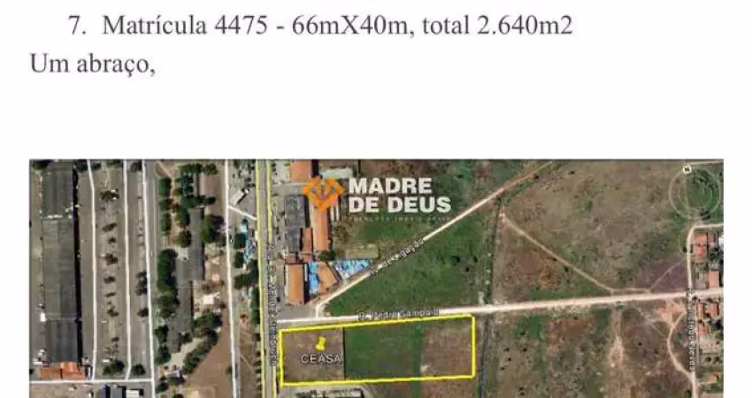Terreno comercial à venda na Avenida Doutor Mendel Steinbruch, 1, Esplanada Novo Mondubim, Maracanaú