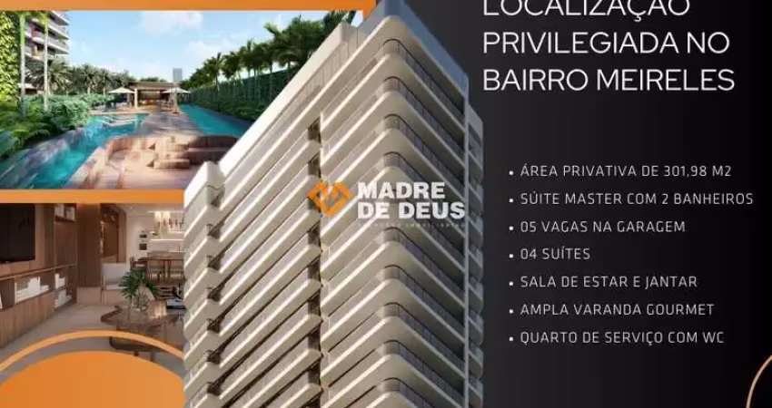 Apartamento com 4 quartos à venda na Rua República do Líbano, 479, Meireles, Fortaleza