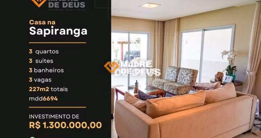 Casa em condomínio fechado com 3 quartos à venda na Rua Rafael Tobias, 2240, Sapiranga, Fortaleza