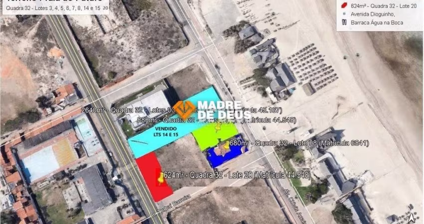 Terreno à venda na Avenida Clóvis Arrais Maia, 3880, Antônio Diogo, Fortaleza
