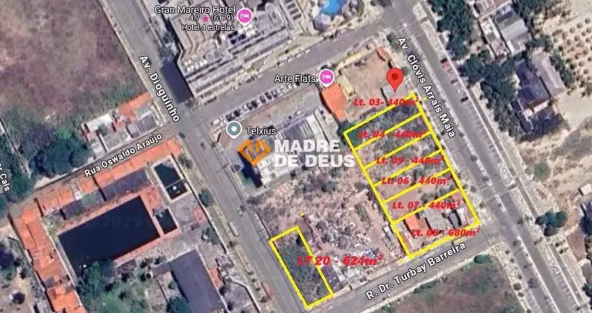 Terreno à venda na Avenida Clóvis Arrais Maia, 3880, Antônio Diogo, Fortaleza
