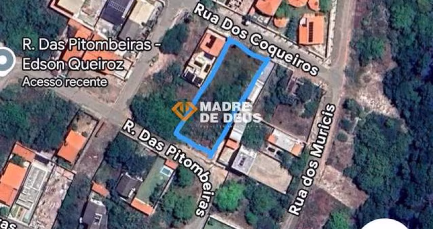 Terreno em condomínio fechado à venda na Das Pitombeiras, Edson Queiroz, Fortaleza