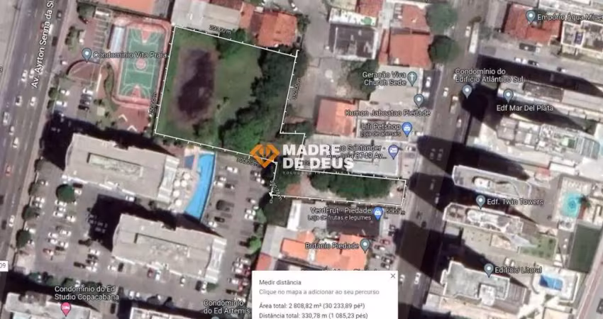 Terreno comercial à venda na Avenida Bernardo Vieira de Melo, Piedade, Jaboatão dos Guararapes