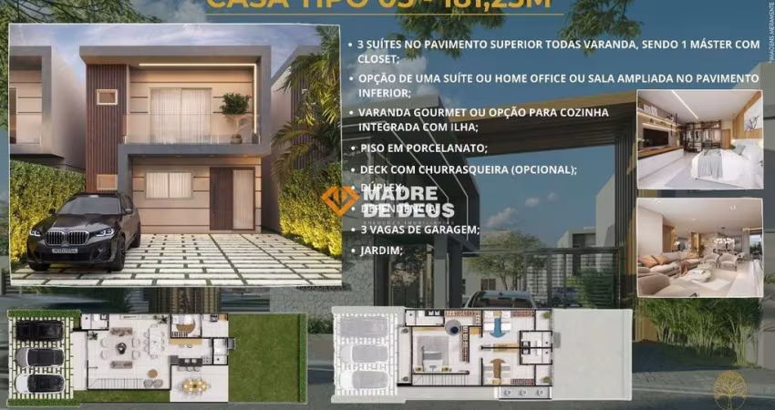 Casa em condomínio fechado com 3 quartos à venda na Francisco Oliveira Almeida, 837, Amador, Eusébio