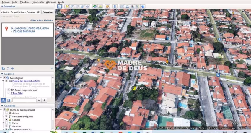 Terreno em condomínio fechado à venda na Joaquim Emídio de Castro, 1, Parque Manibura, Fortaleza