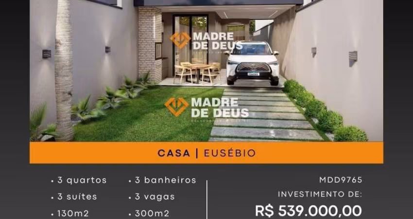 Casa com 3 quartos à venda na Beira Rio, 602, Urucunema, Eusébio