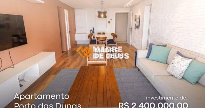 Apartamento com 3 quartos à venda na Das Ubaranas, 1385, Porto das Dunas, Aquiraz