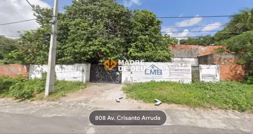 Terreno à venda na Crisanto, 808, Passaré, Fortaleza