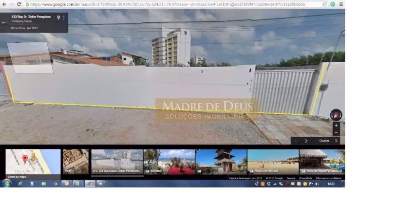 Terreno à venda na Avenida Clóvis Arrais Maia, 3662, Antônio Diogo, Fortaleza