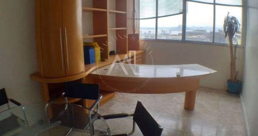 Sala Comercial, finamente decorada e mobiliada, no Coração do Centro do Rio de Janeiro