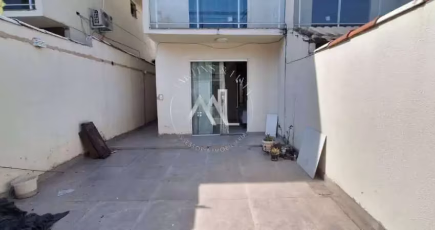 Excelente casa, 2 quartos, duplex, com vaga e área externa em campo grande/santíssimo