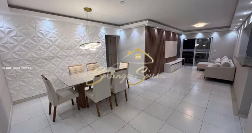 Apartamento para Venda em Praia Grande, Guilhermina, 3 dormitórios, 3 suítes, 4 banheiros, 2 vagas