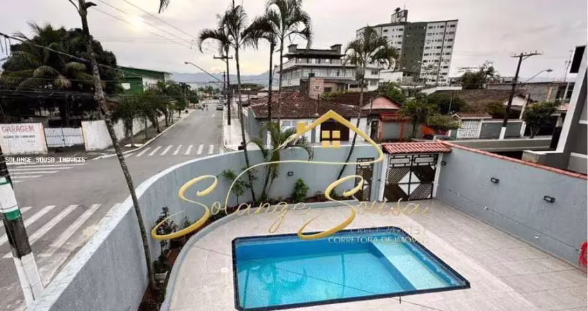 Casa para Venda em Praia Grande, Vila Tupi, 4 dormitórios, 2 suítes, 3 banheiros, 5 vagas