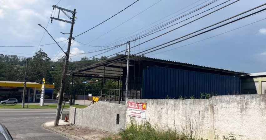 Aluga-se terreno comercial localizado na Rodovia Índio Tibiriçá, na cidade de Ribeirão Pires. O terreno possui 700 metros quadrados, é plano, murado e cercado, contando com água e luz.